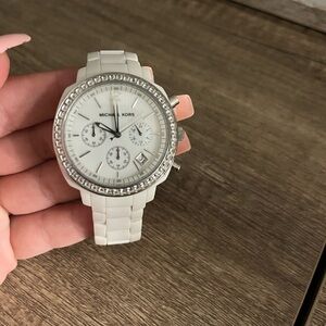 Michael kors watch - white